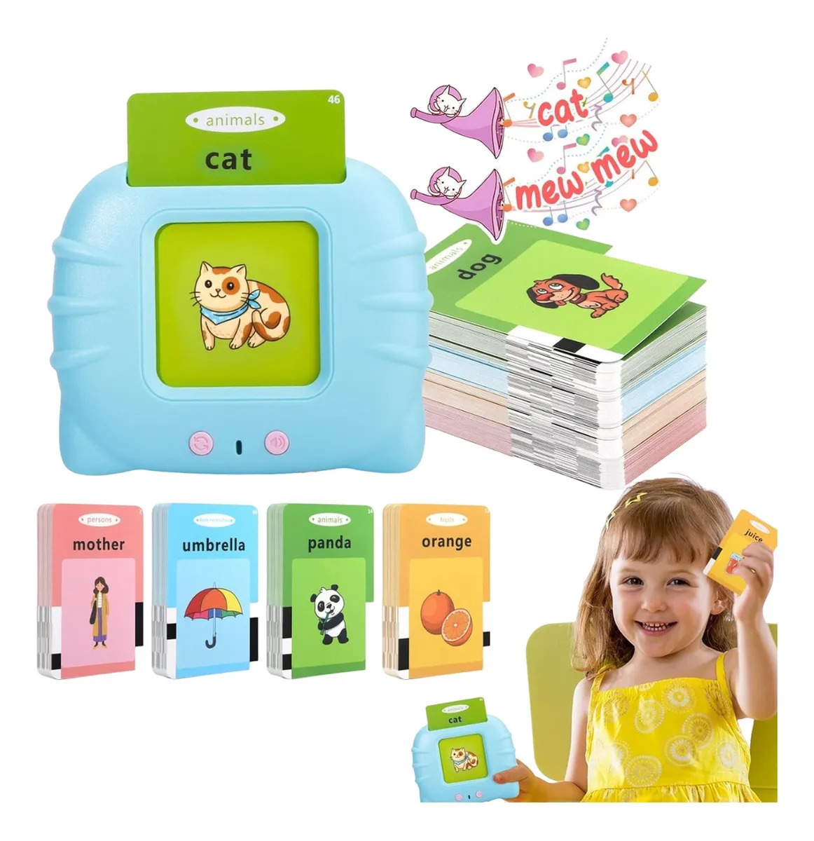 Vista 4 de Tarjetas Didacticas Aprendizaje Niños - Color: Niño